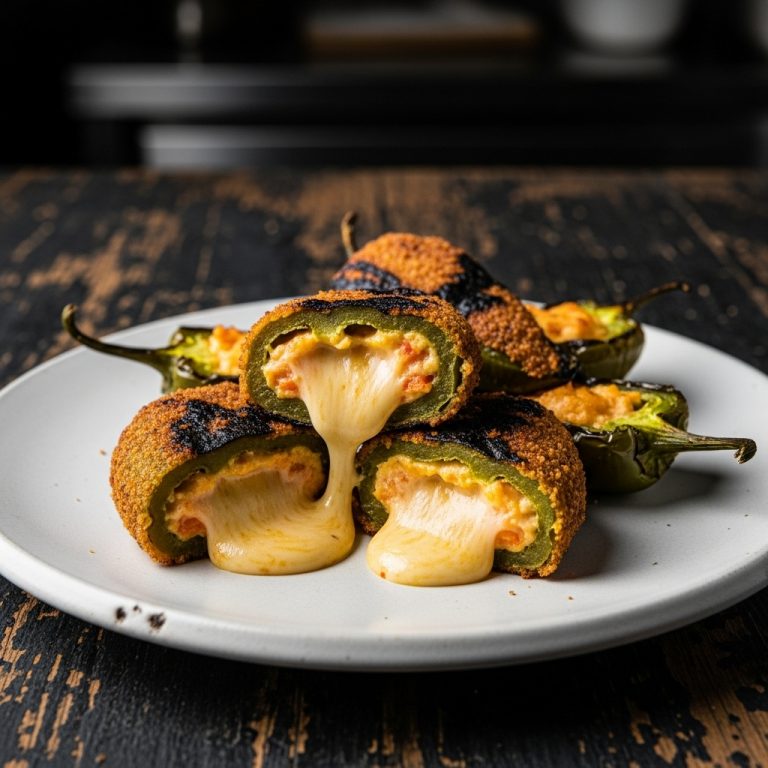 Grilled Pimento Cheese Stuffed Jalapeño Poppers